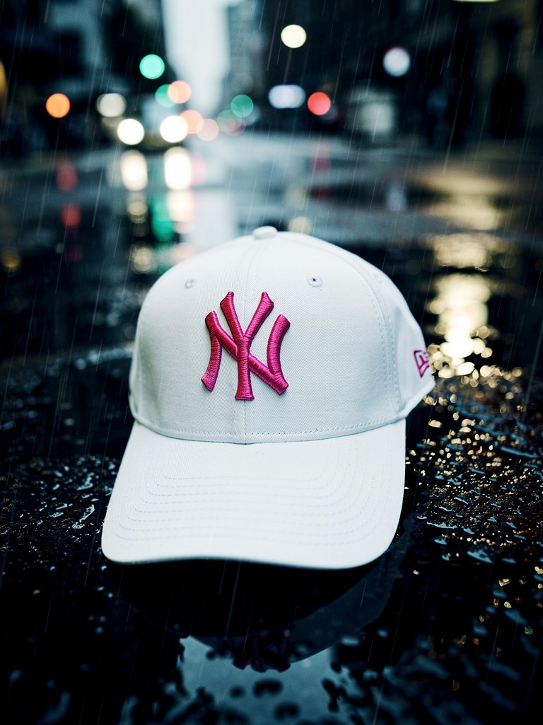 NY Adjustable Cotton Cap – Four Color Variants with Dual-Tone Logo_img_3