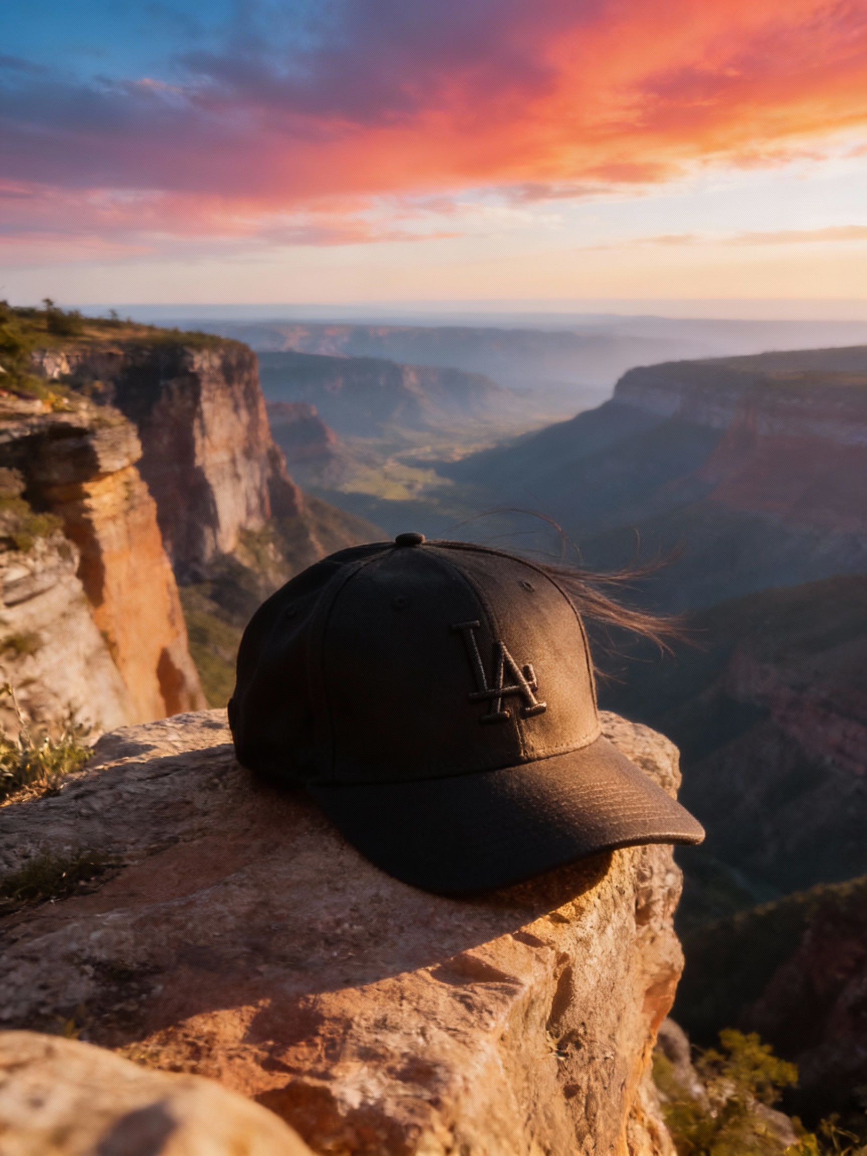 NY Adjustable Cotton Cap – Four Color Variants with Dual-Tone Logo_img_8