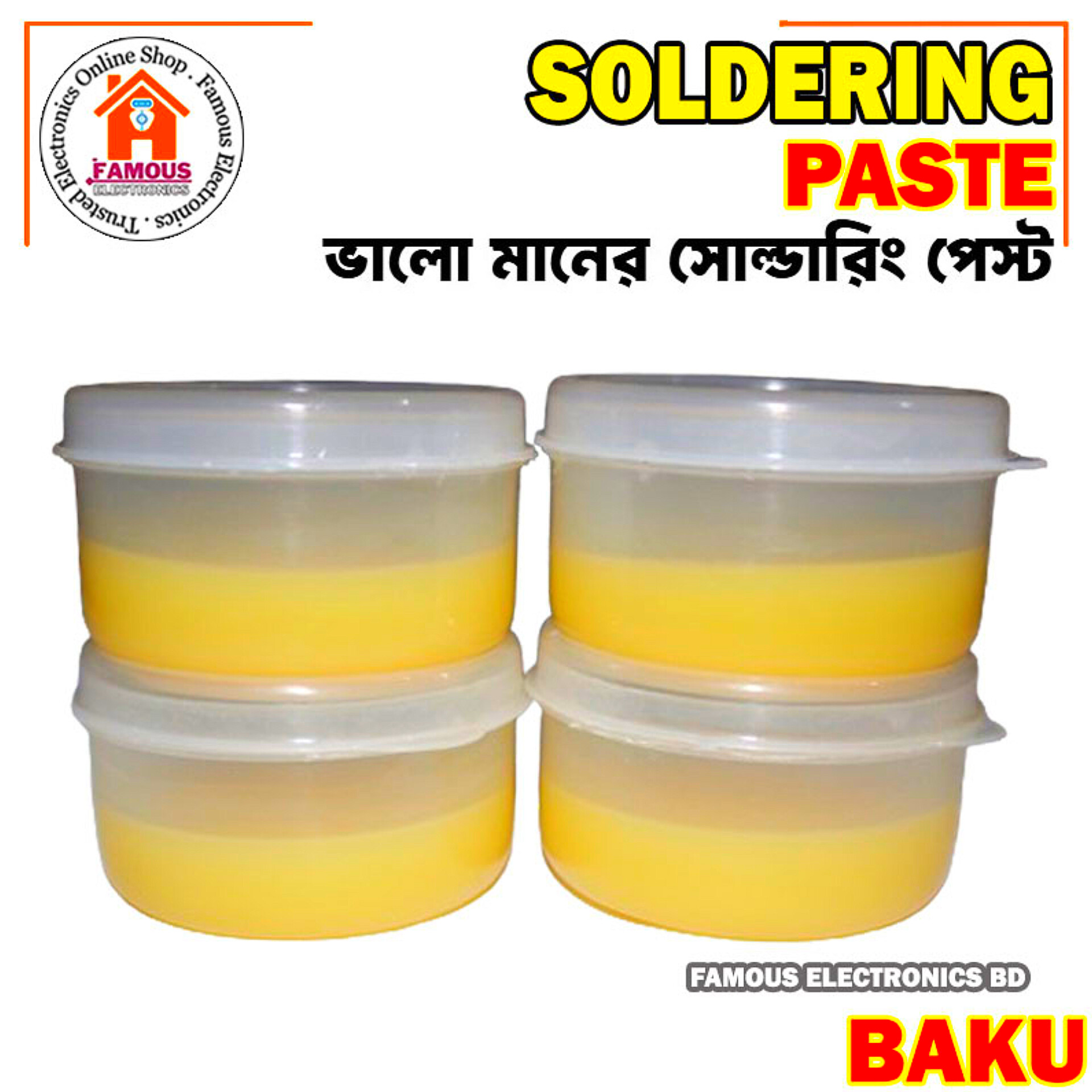 Soldering Paste or Rosin - BAKU BK -40gm_img_6