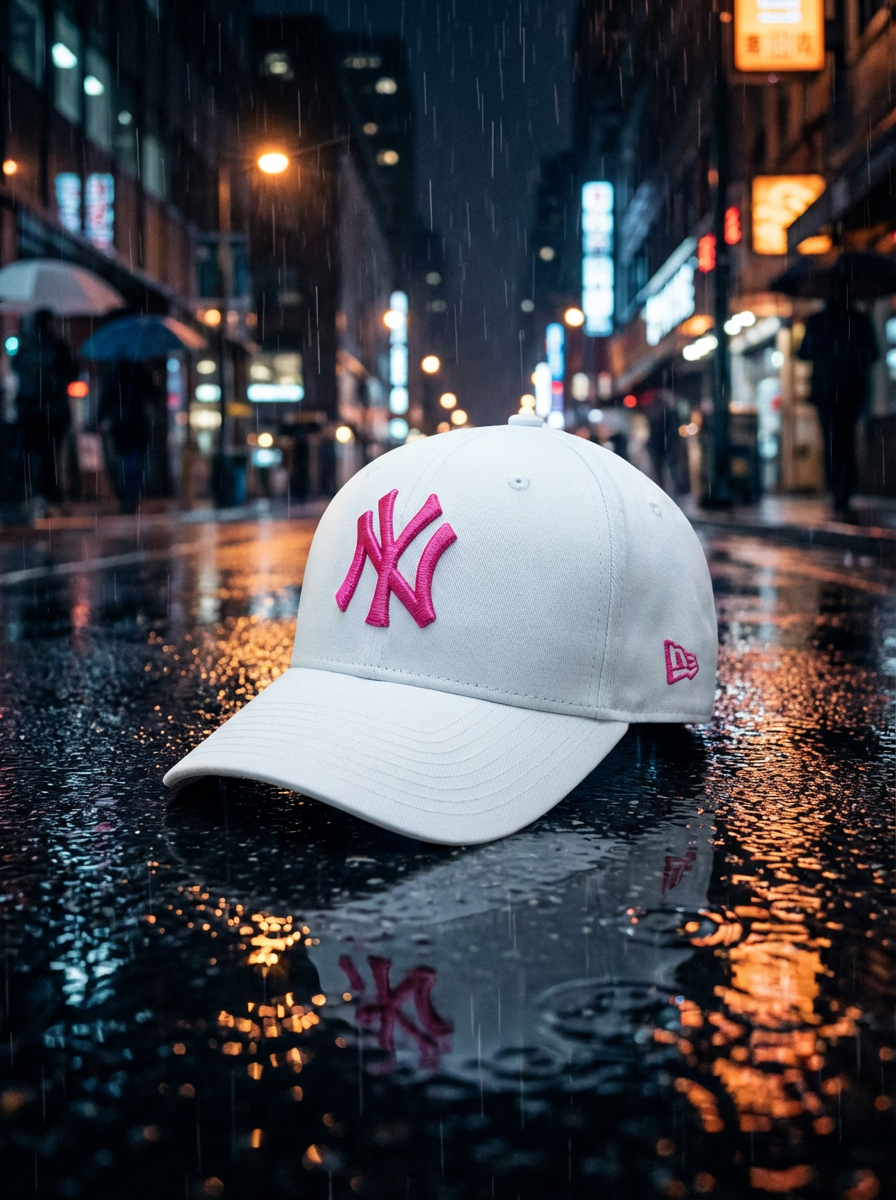 NY Adjustable Cotton Cap – Four Color Variants with Dual-Tone Logo_img_9