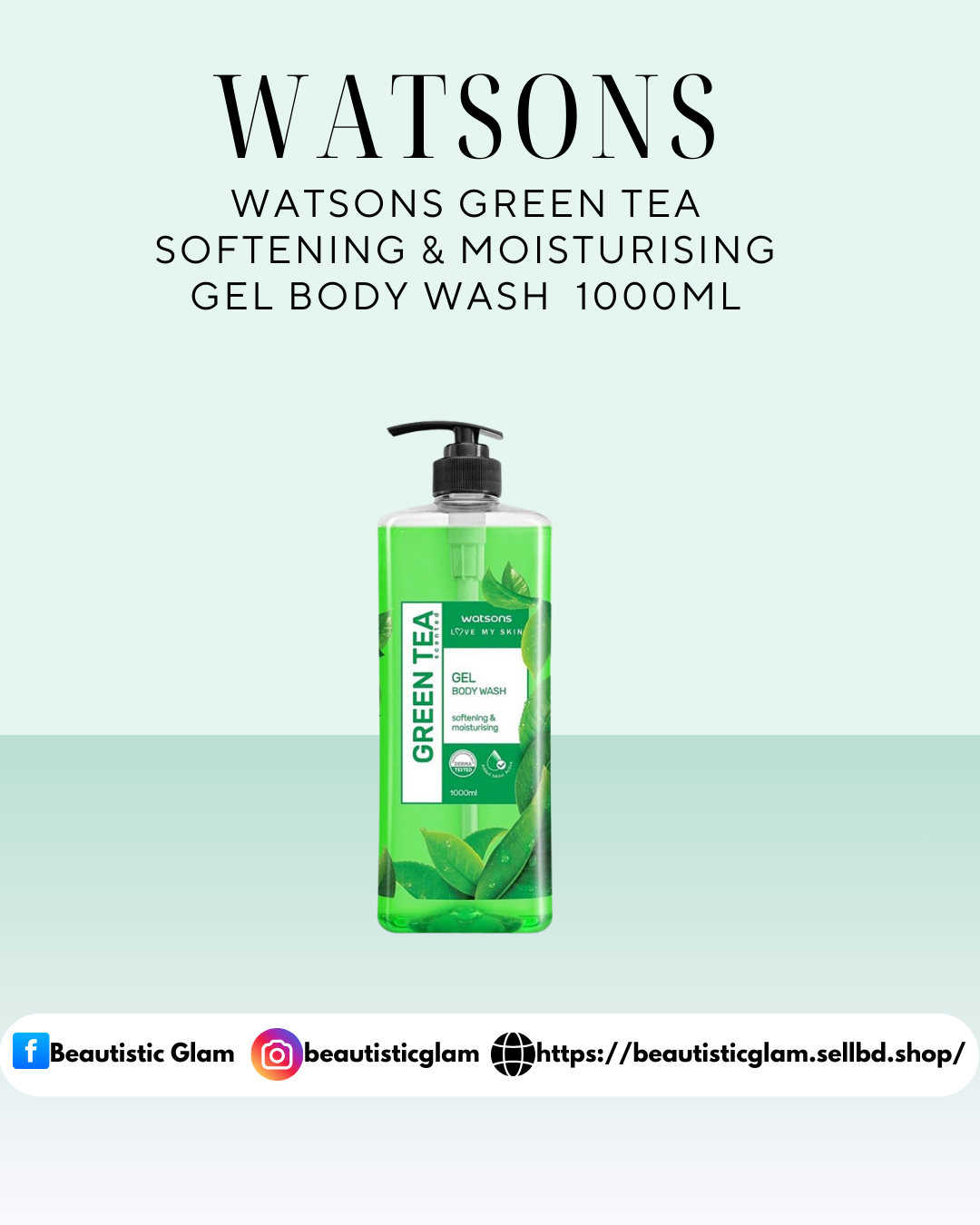 Watson Softening & Moisturising Gel Body Wash1000ML_img_2