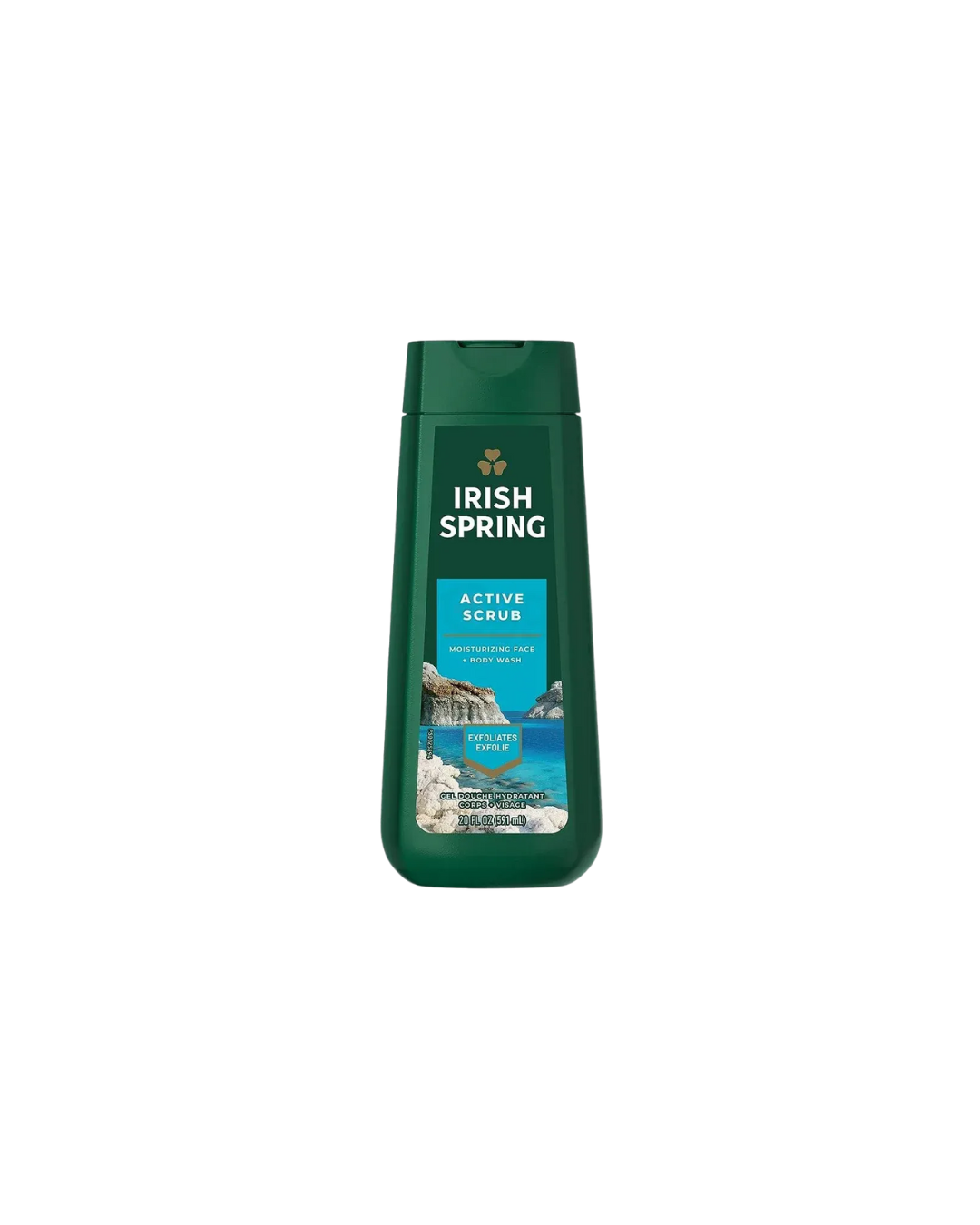 Irish Spring Active Scrub Moisturizing Face & Body Wash (591ml)_img_1