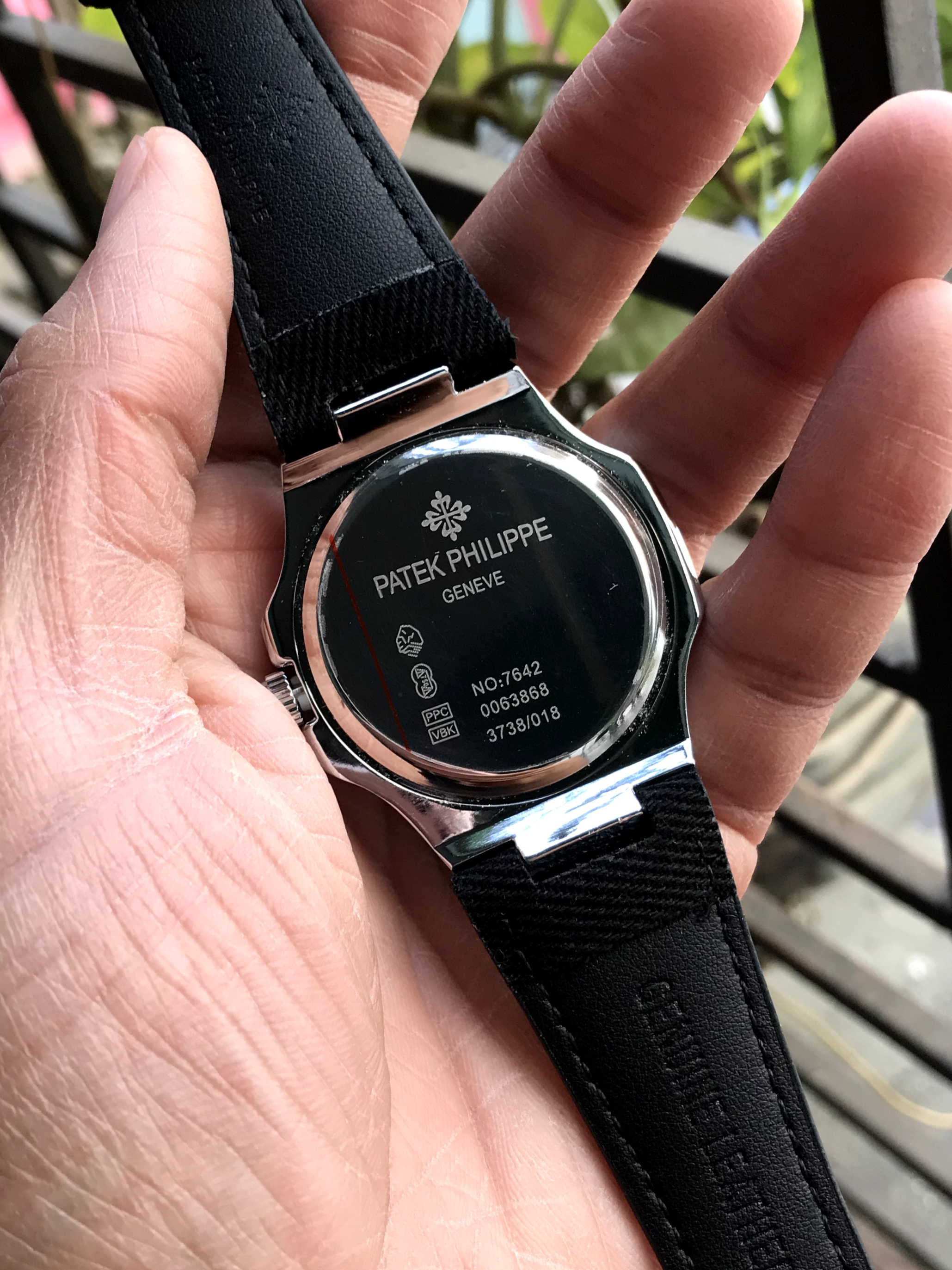 Patek Philippe denim edition Black and Silver (AA)_img_2