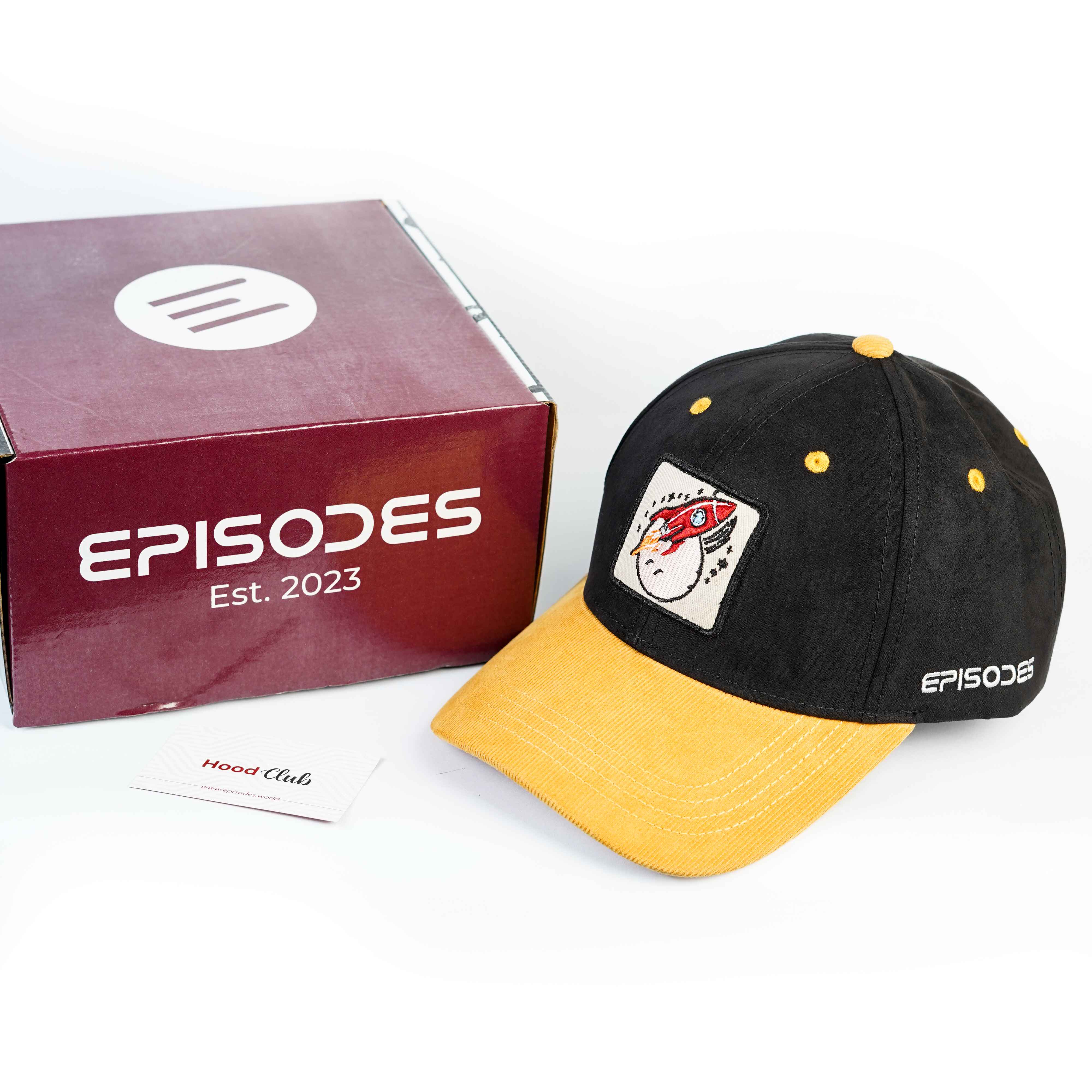 Episodes Planet 3D Patch Suede Cap_img_5