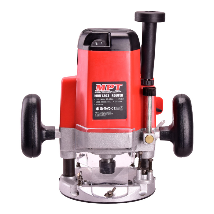 MPT MRU1207 Electric Router, 2200w, 1/2", Model: MRU1207