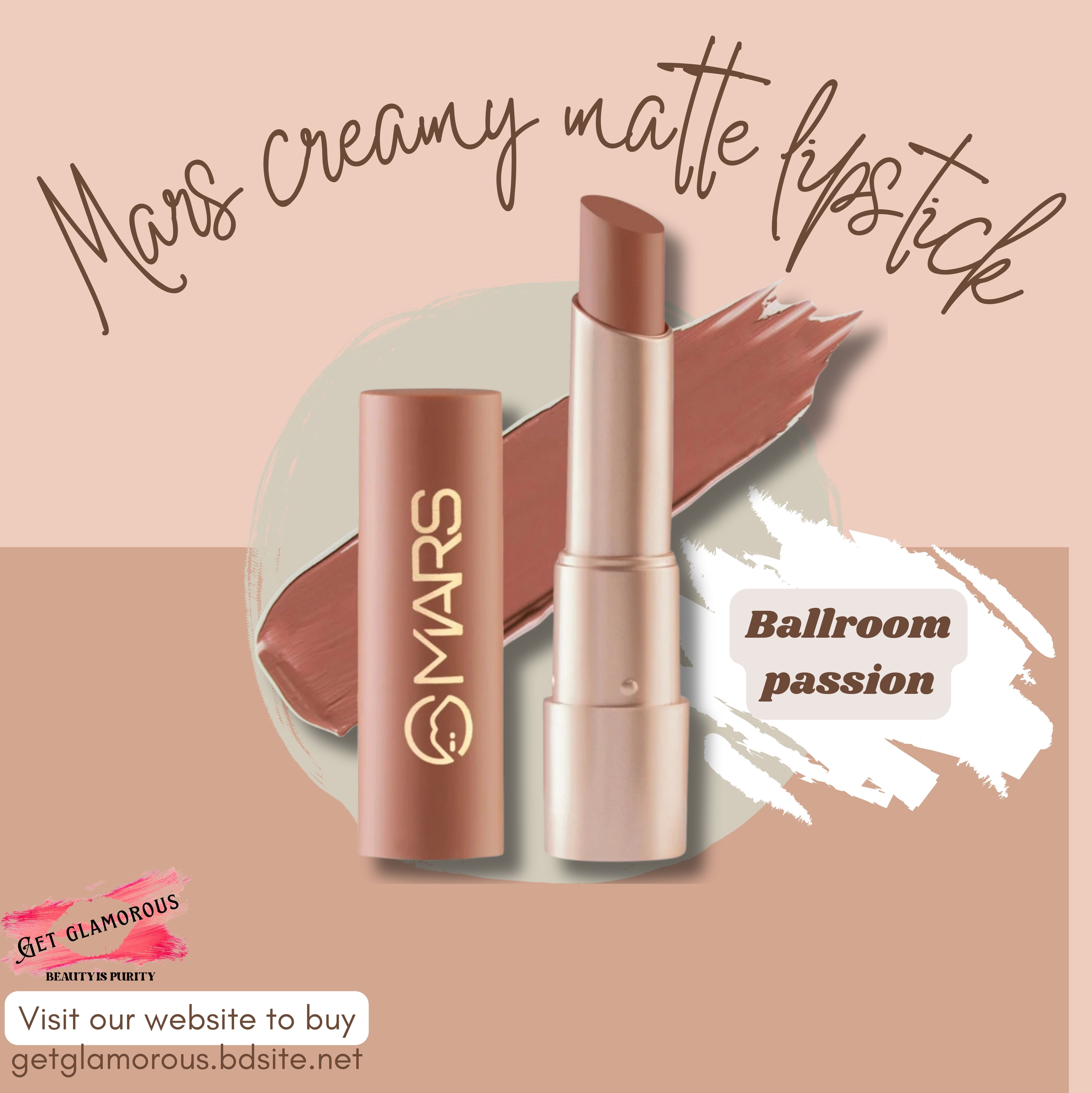 Mars Creamy Matte Lipstick_img_2