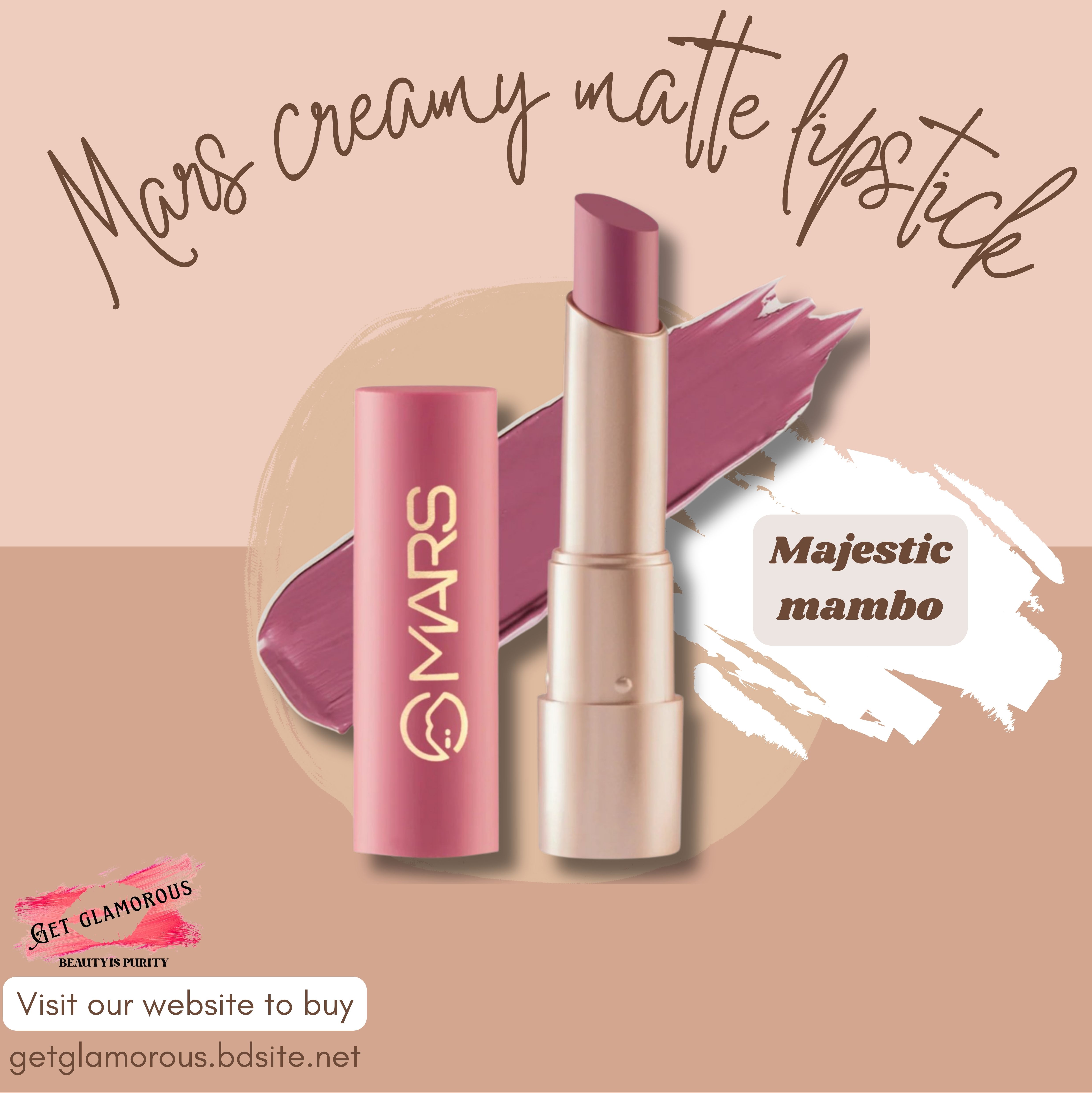 Mars Creamy Matte Lipstick