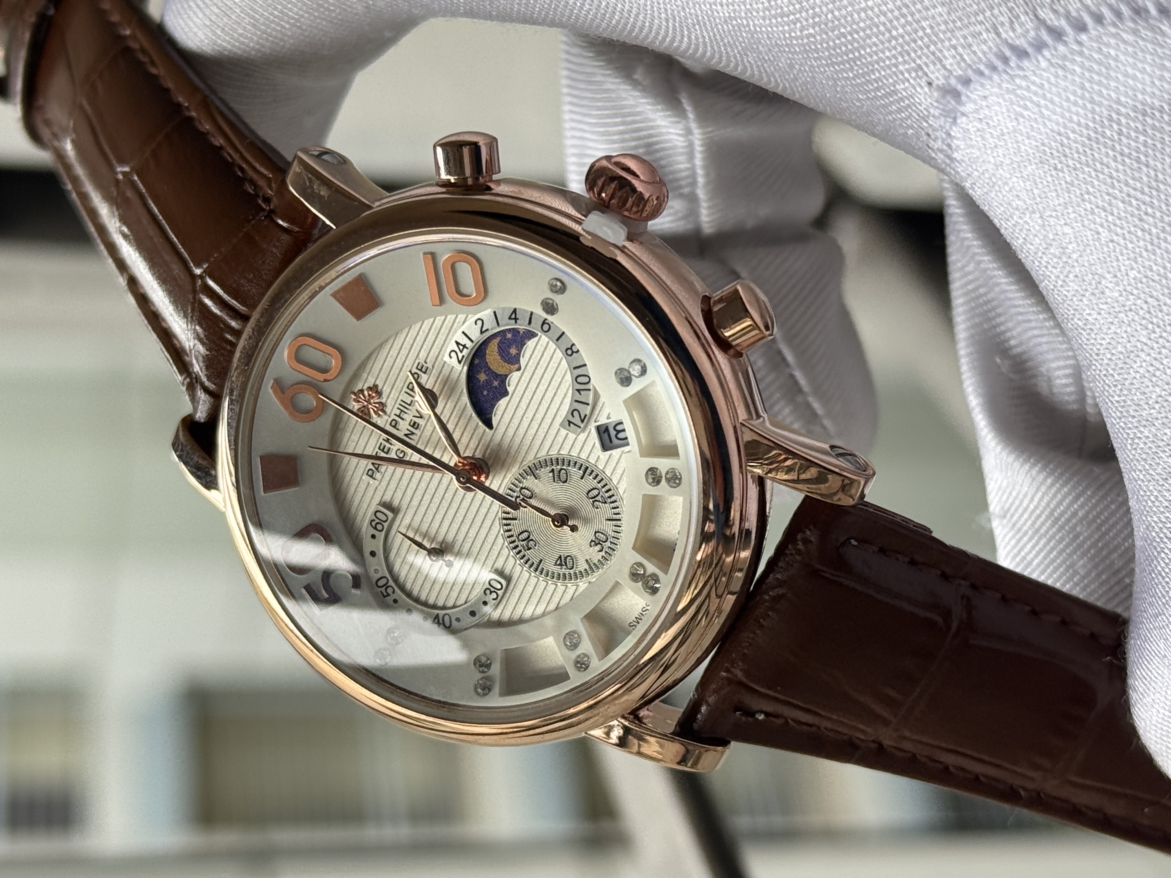 Patek Phlippe belt chronograph AA