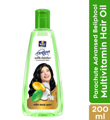 Parachute Hair Oil Advansed Beliphool Multivitamin 200ml (MRP: 220TK)