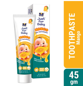 Parachute Just for Baby - Baby Gel Toothpaste 45g (Mango)