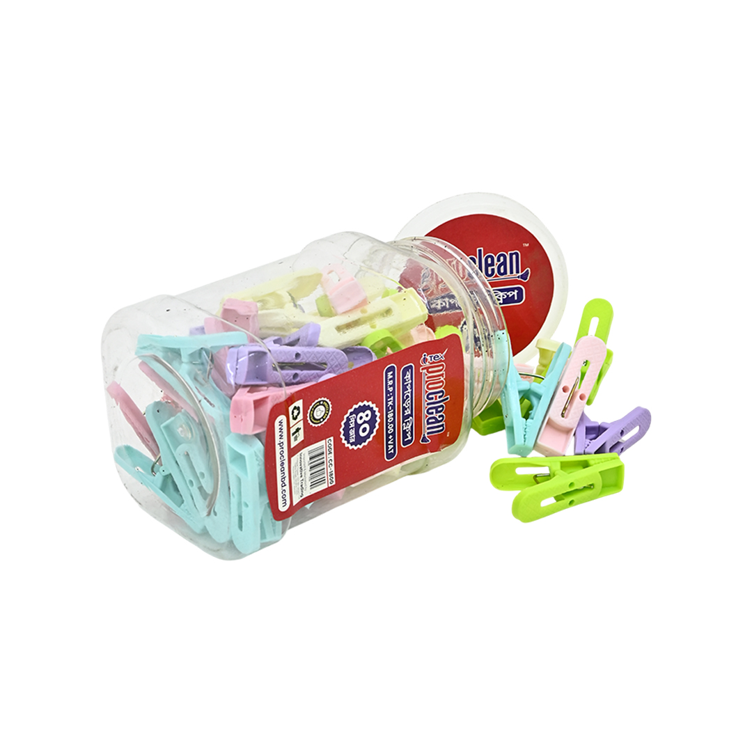Proclean Cloth Clip Jar ( 40pcs ) CC-1800_img_1