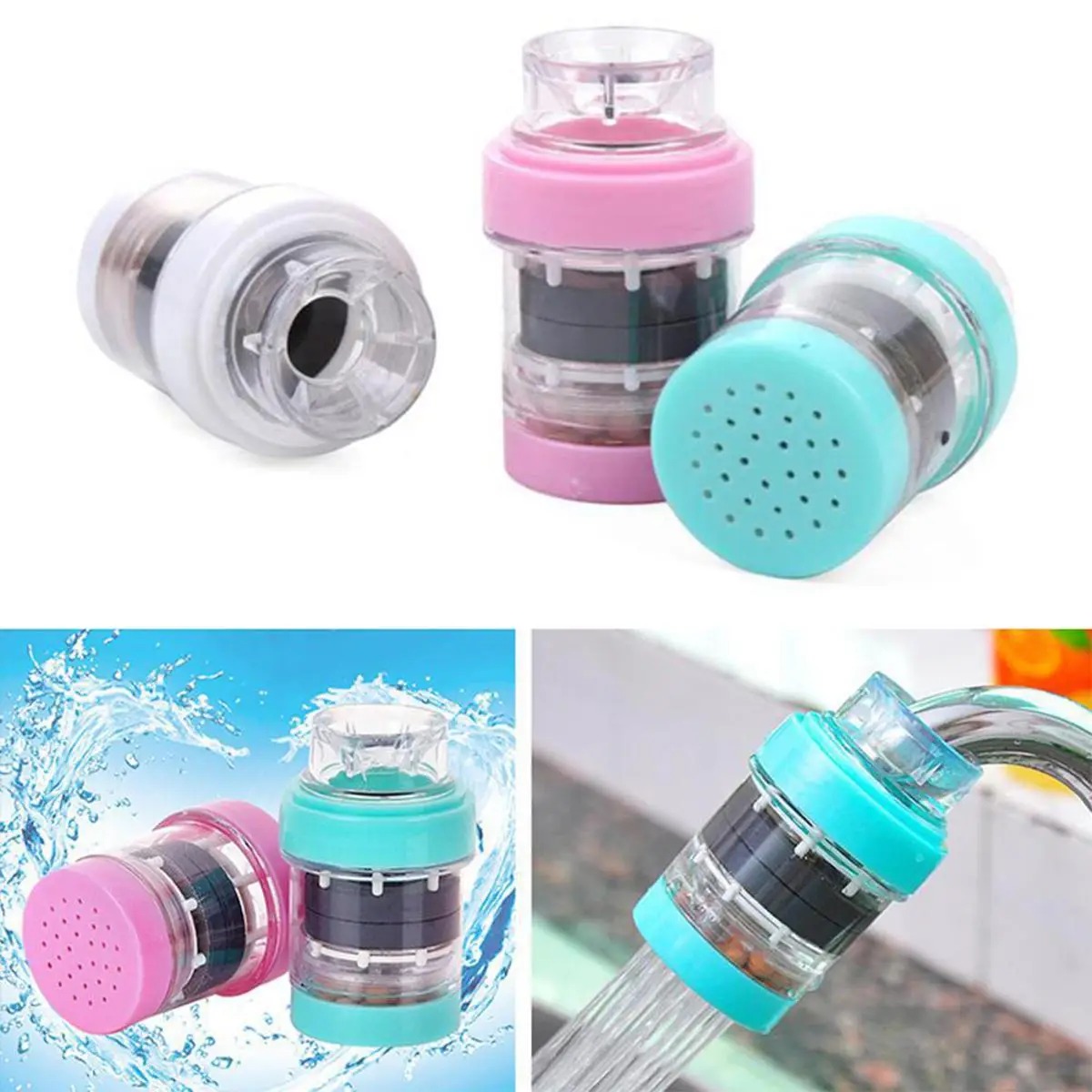Water Purifier Mini Magnetization Water Filter For Tap_img_0