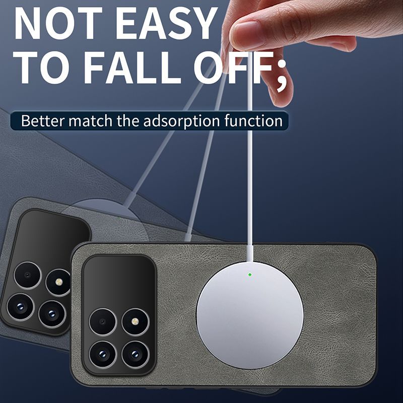 Redmi K90 Magnetic Magsafe Leather Cover_img_1