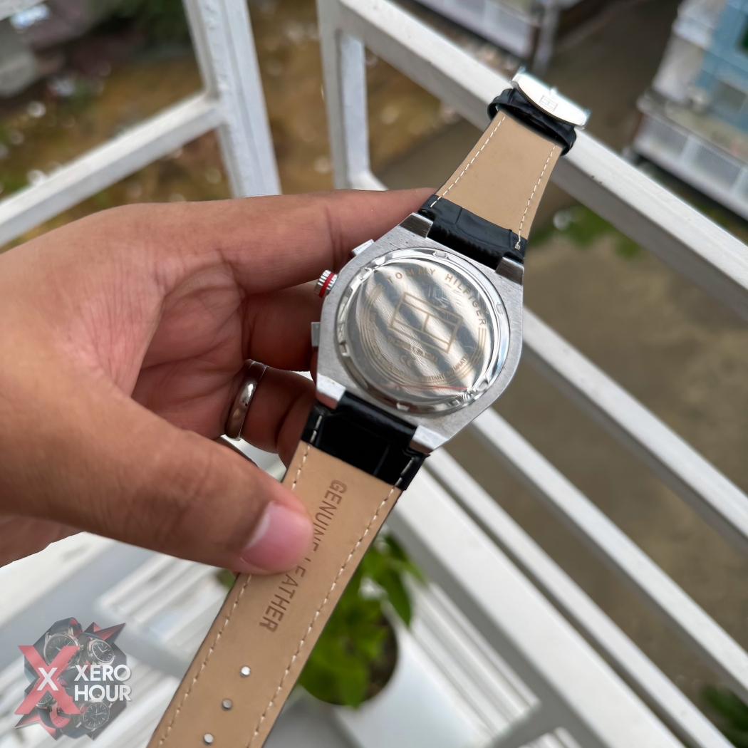 Tommy hilfiger Chronograph | Crocodial Leather | Blue Dial_img_6