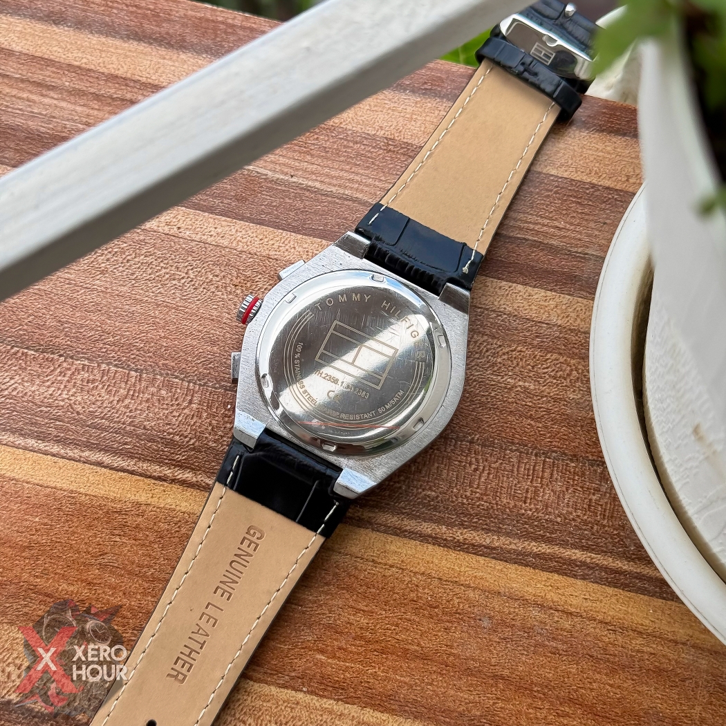 Tommy hilfiger Chronograph | Crocodial Leather | Blue Dial_img_7