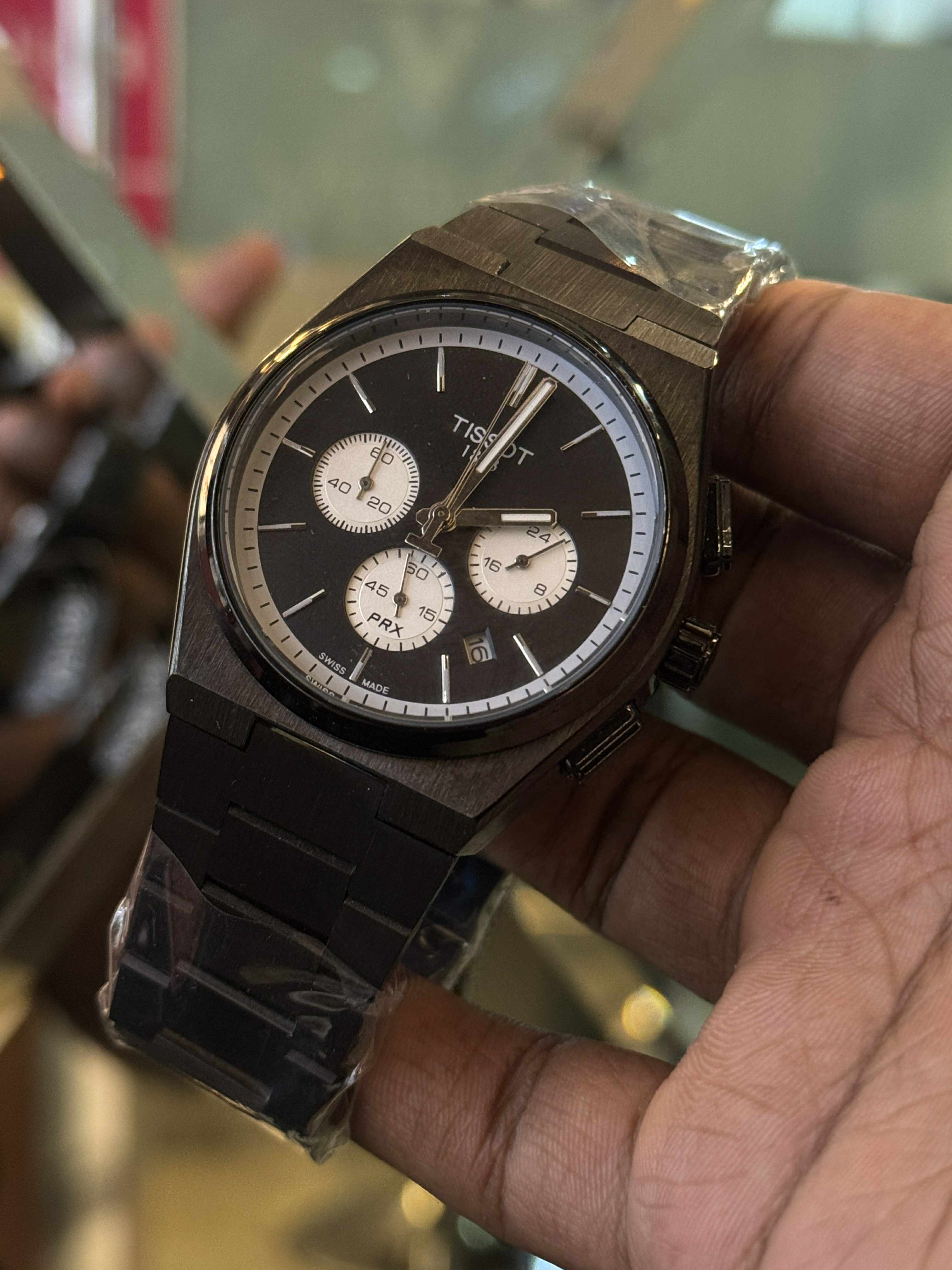 Tissot PRX full black chain