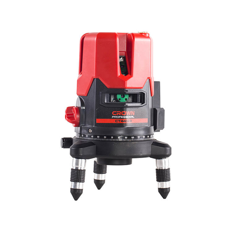 CROWN CT44023 Professional Laser Level, 2V1H1D, 30m, ±1mm; CT44023_img_5