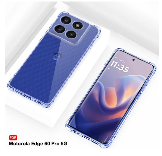 Motorola Edge 60 Pro Transparent Soft Silicone Case_img_1
