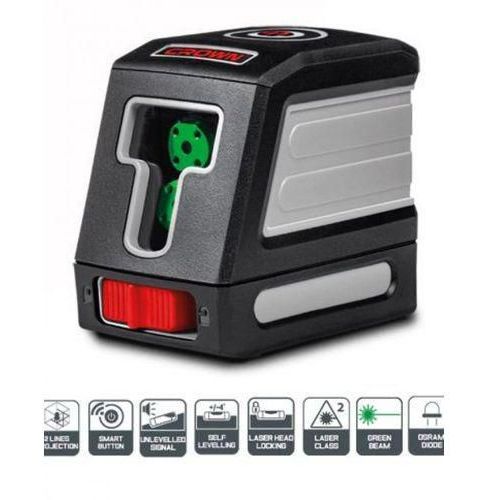 CROWN CT44047 Professional Line Laser, 1V1H, 30m, ±3mm; CT44047