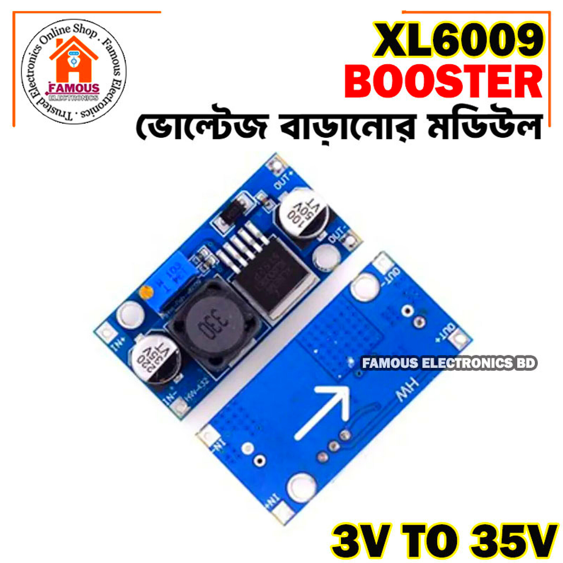 XL6009 Step - Up Voltage Booster Module_img_3