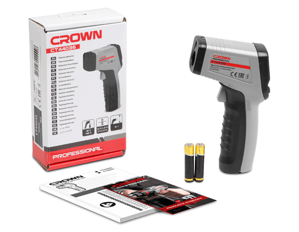CROWN CT44036 Thermo Detector Infrared Thermometer, -50°c... +400°c; CT44036_img_1