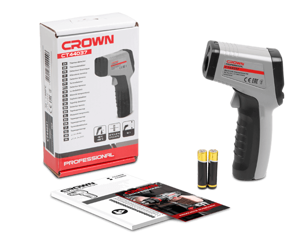 CROWN CT44037 Thermo Detector Infrared Thermometer, -50°C... +600°c; CT44037_img_1
