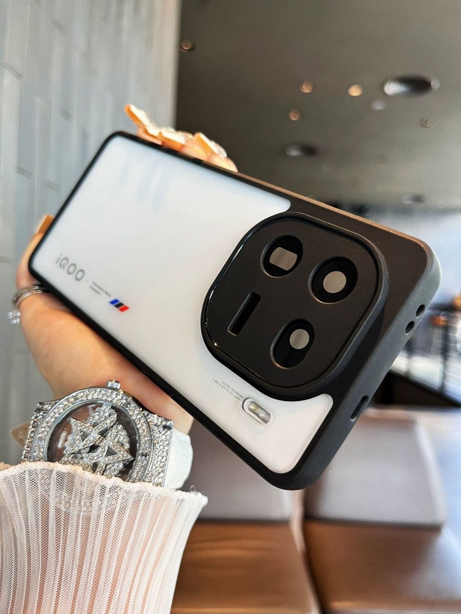 IQOO12 edge silicone transparent anti-fall protective case_img_2