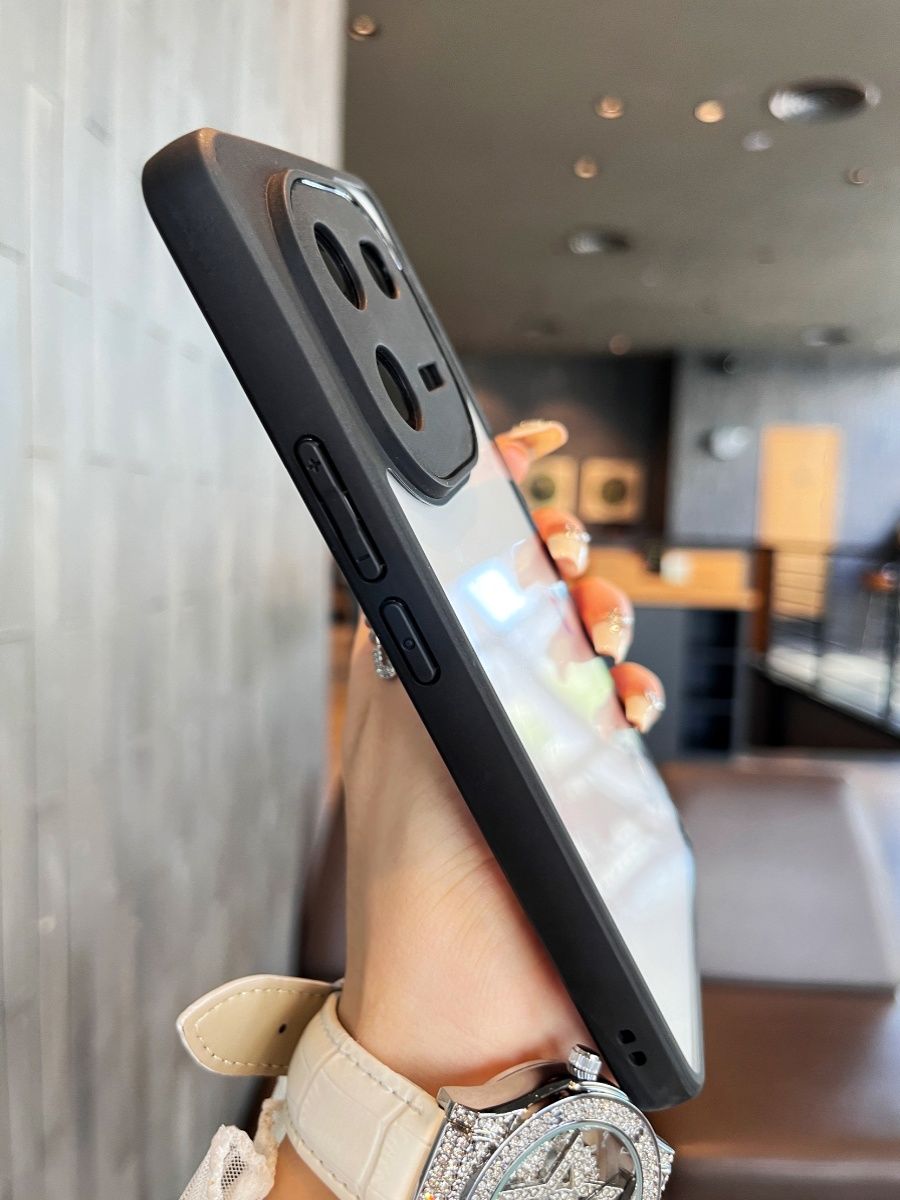 IQOO12 edge silicone transparent anti-fall protective case_img_3