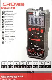 CROWN CT44052 Digital Multimeter, 750ACV, 1000DCV, 20A; Model : CT44052_img_2