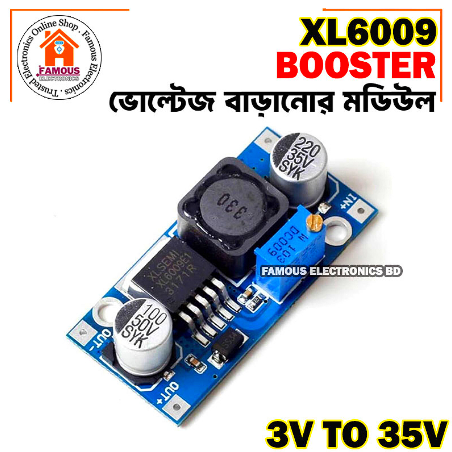 XL6009 Step - Up Voltage Booster Module_img_0
