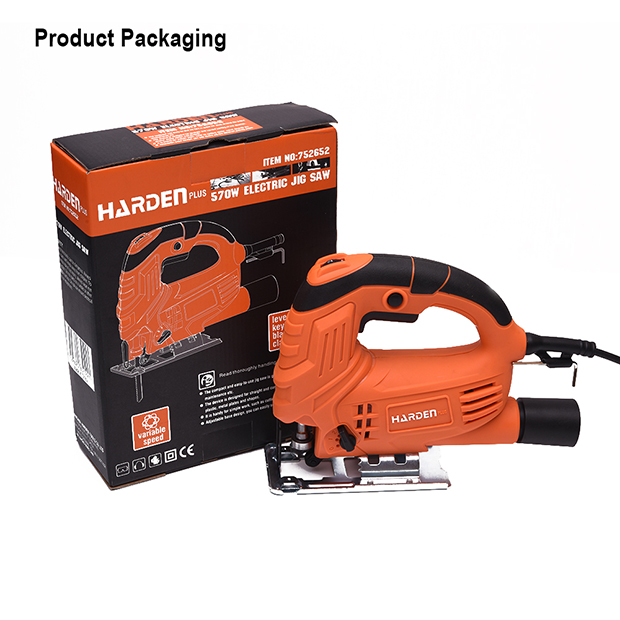 Harden Electric Jig Saw 570W for Cutting Wood Metal Plastic Power Jig Saw Machine 752652_img_6