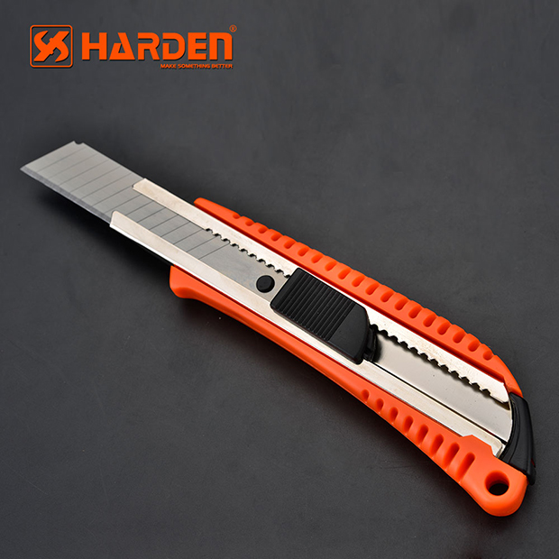 HARDEN Professional Snap-Off Cutter, 18mm x 150mm, Plastic Cutter, Utility Knife, Anti cutter; 570306_img_6