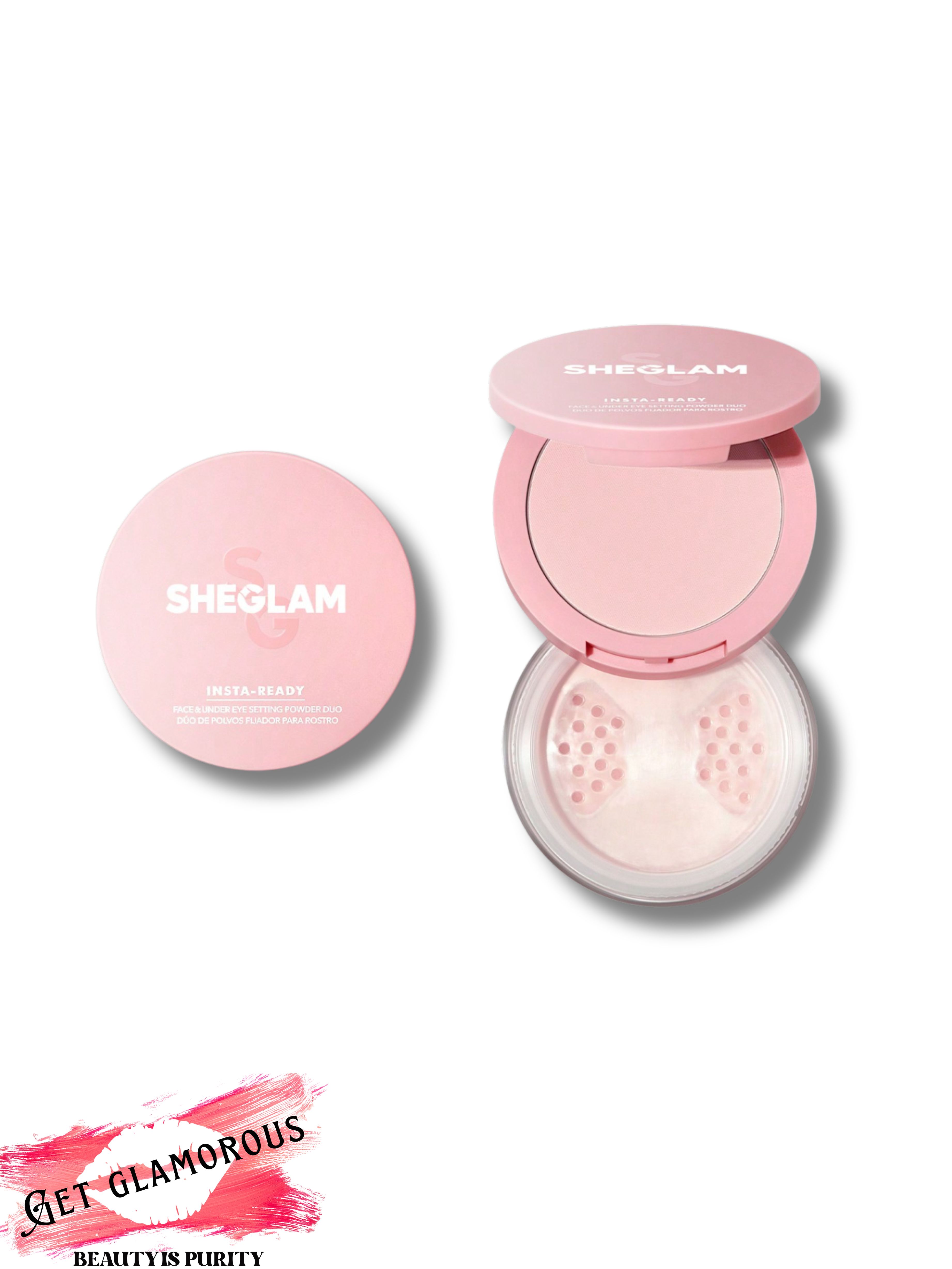 SHEGLAM Insta-Ready Face & Under Eye Setting Powder Duo-Bubblegum_img_1