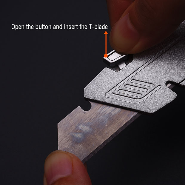 HARDEN Folding Anti Cutter 165mm with 5Pcs Refill, Multi Hand Cutting Tool Box, Cutter Knife Cutter; 570332_img_5