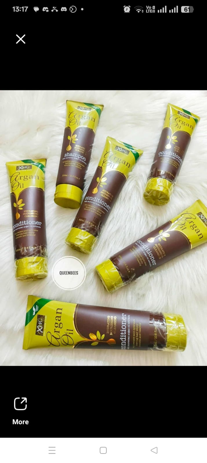 XHC Argan Oil Conditioner / XHC Argan Oil Shampoo 300ml