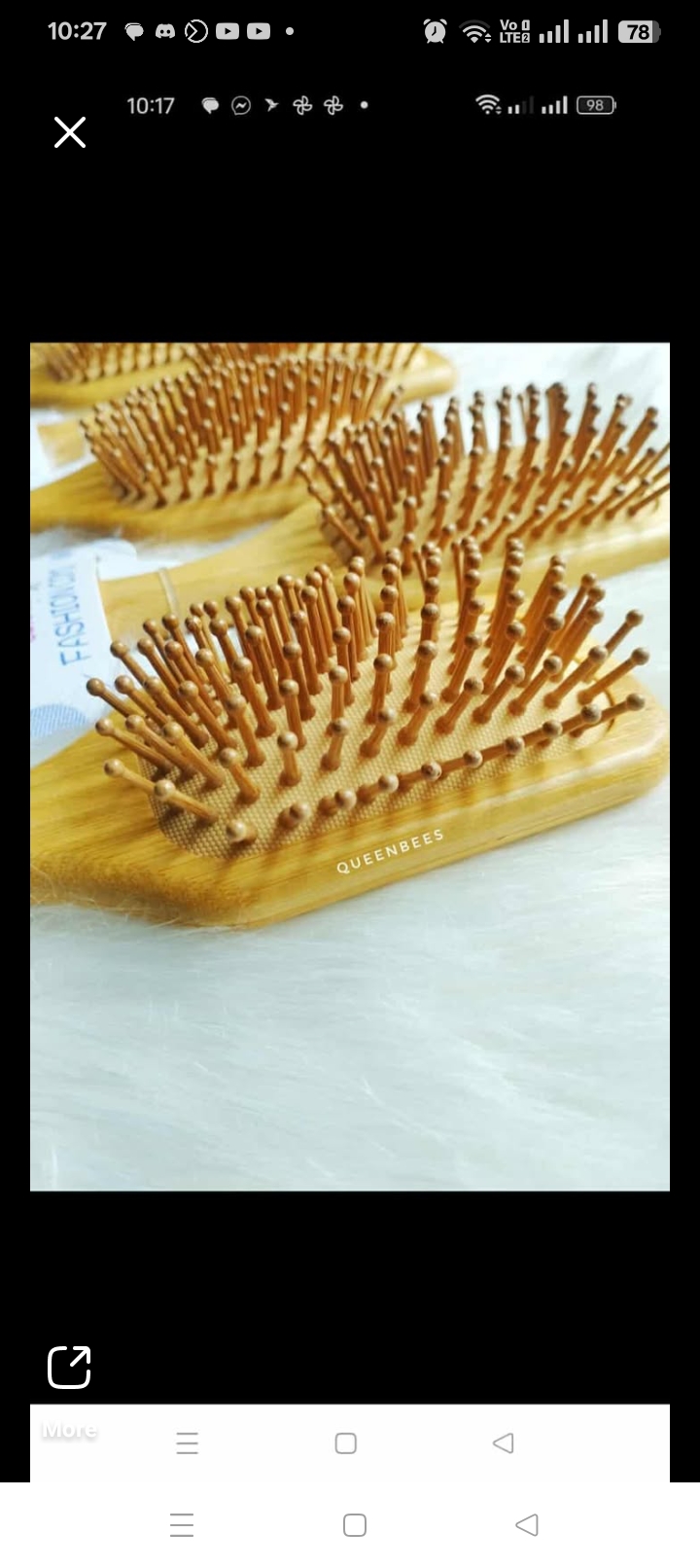 Wooden  Hair Brush
