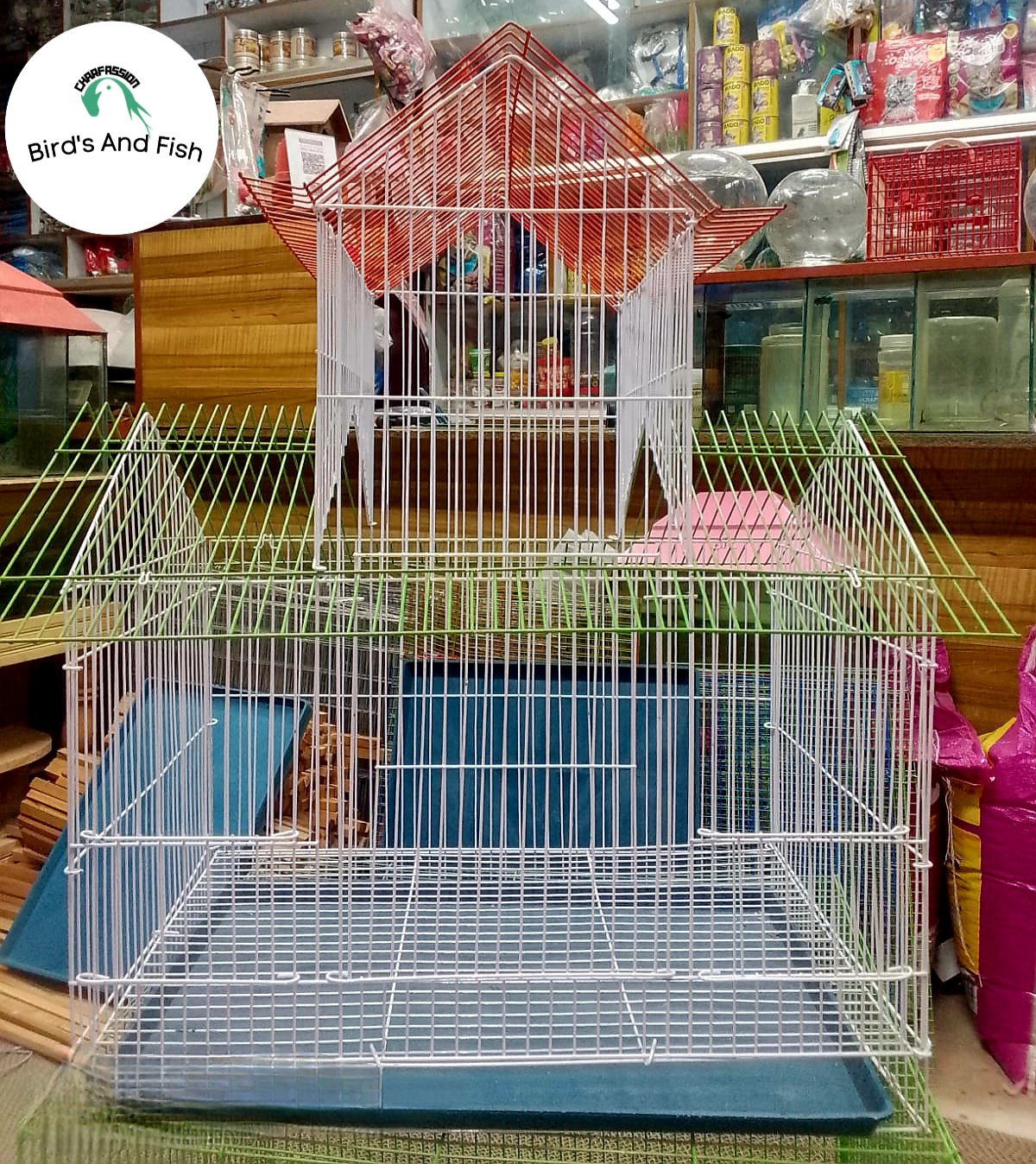 ১২×১৮ ঘর খাঁচা (GI Wire Bird Cage)_img_2