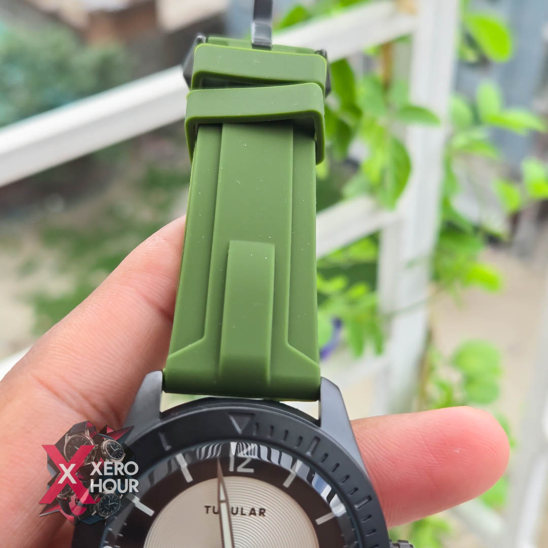 Tubular Silicon Plain Sport | Green belt_img_2