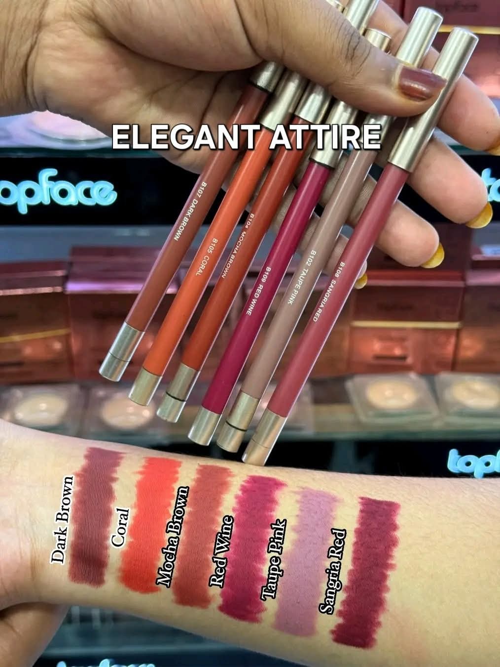 Beauty Glazed Water proof & Long Lasting Lip Liner_img_2