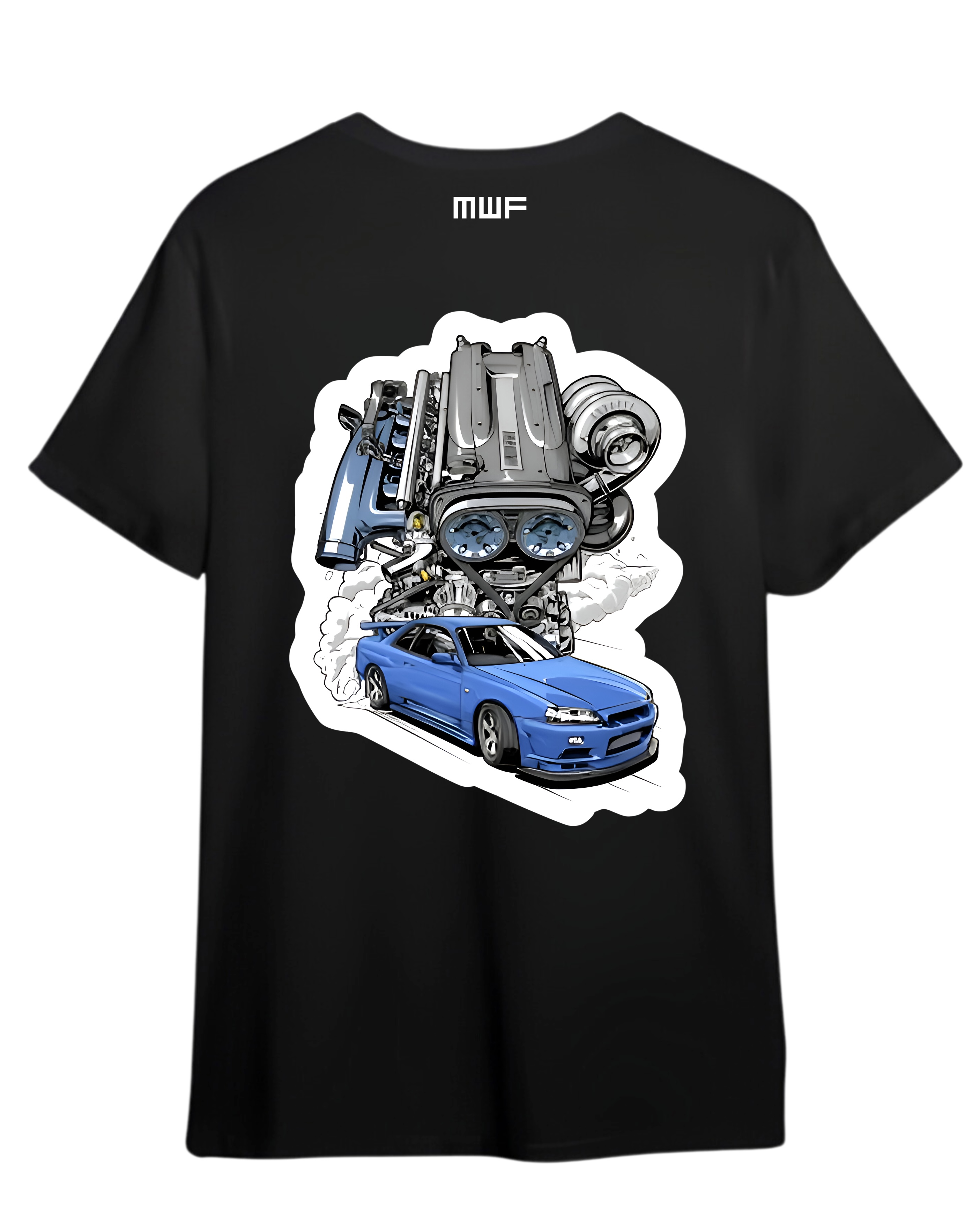 Skyline GTR 34 Premium T-shirt || Tees_img_1