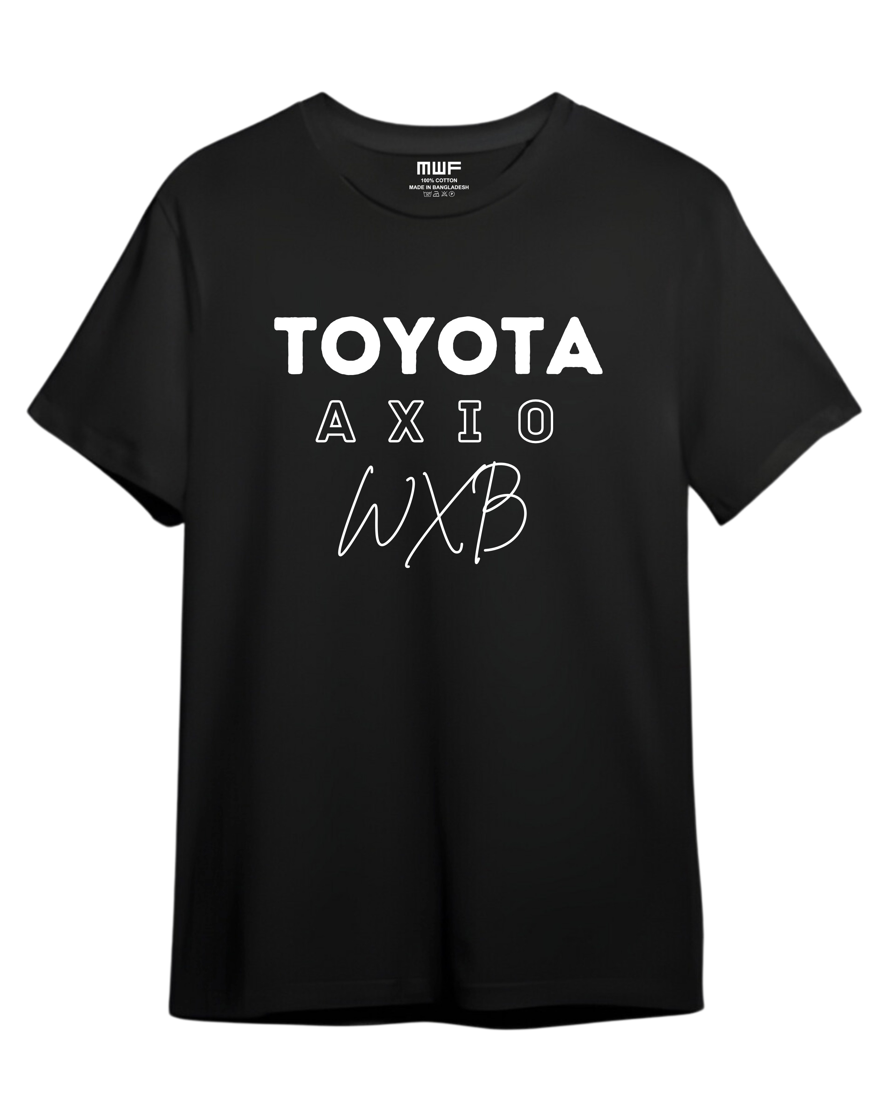 Toyota Axio WXB Premium T-shirt || Tees_img_1