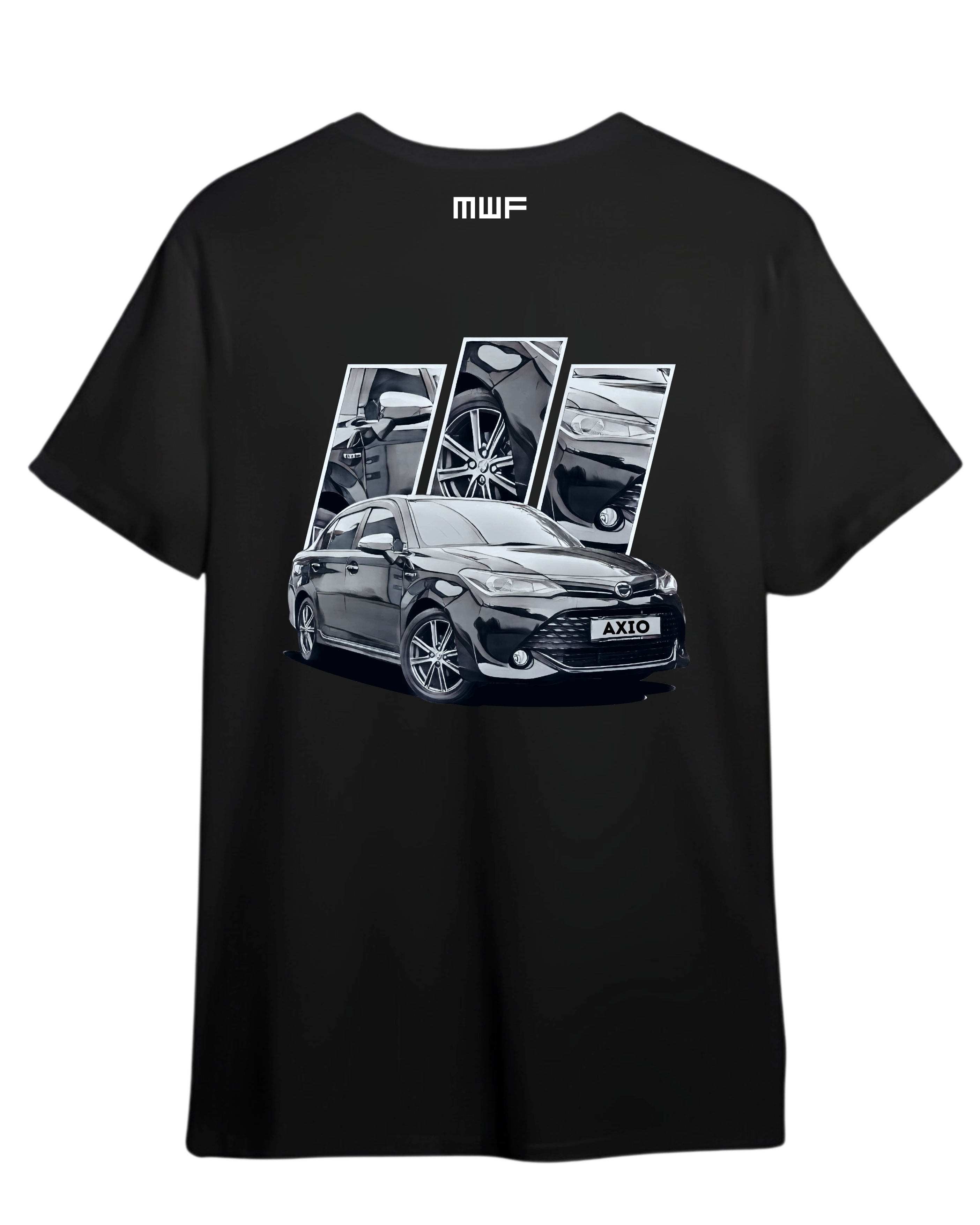 Toyota Axio WXB Premium T-shirt || Tees_img_2