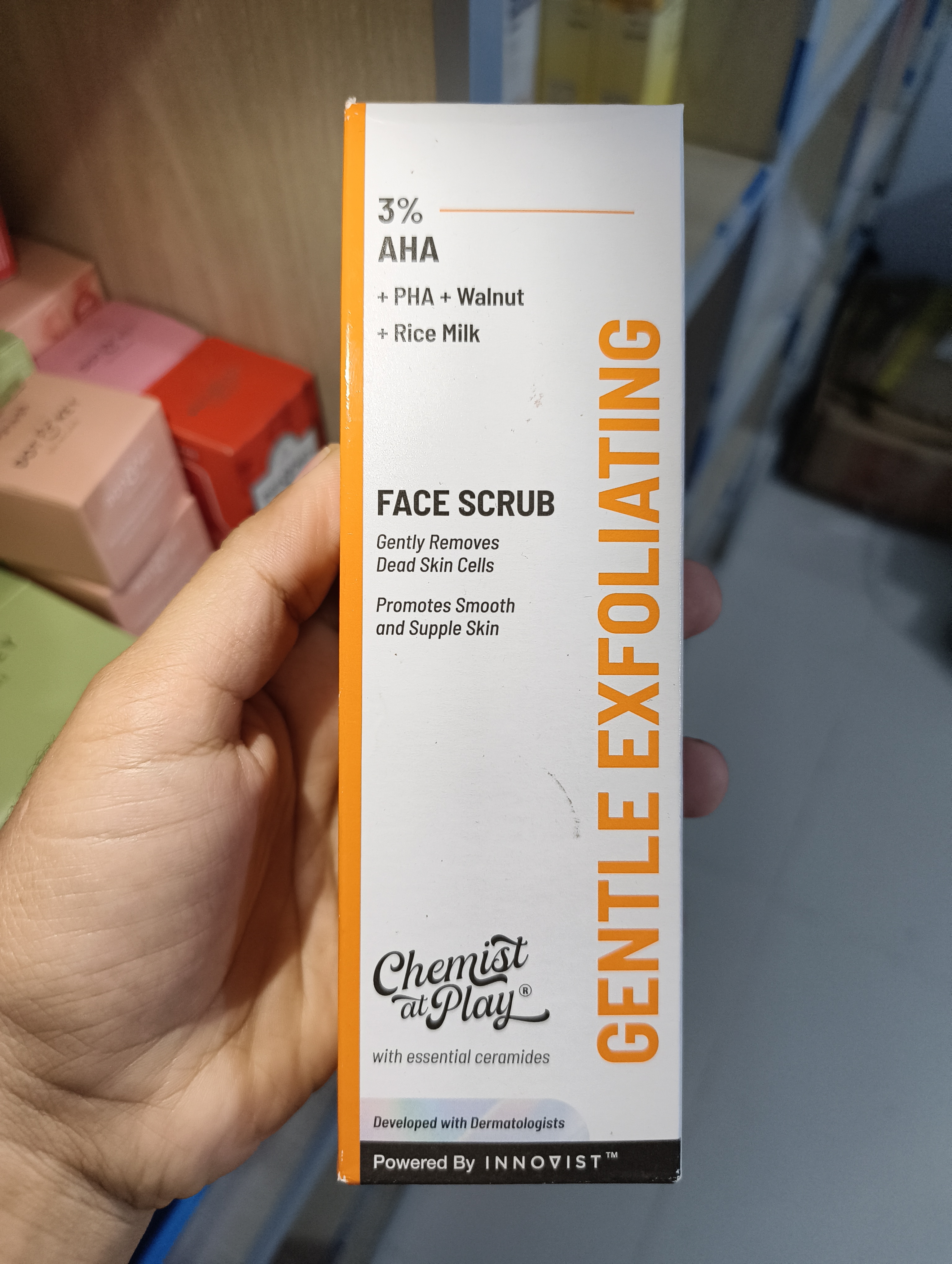 Chemist at Play Gentle Exfoliating Face Scrub for Clear & Glowing Skin-100ml_img_2