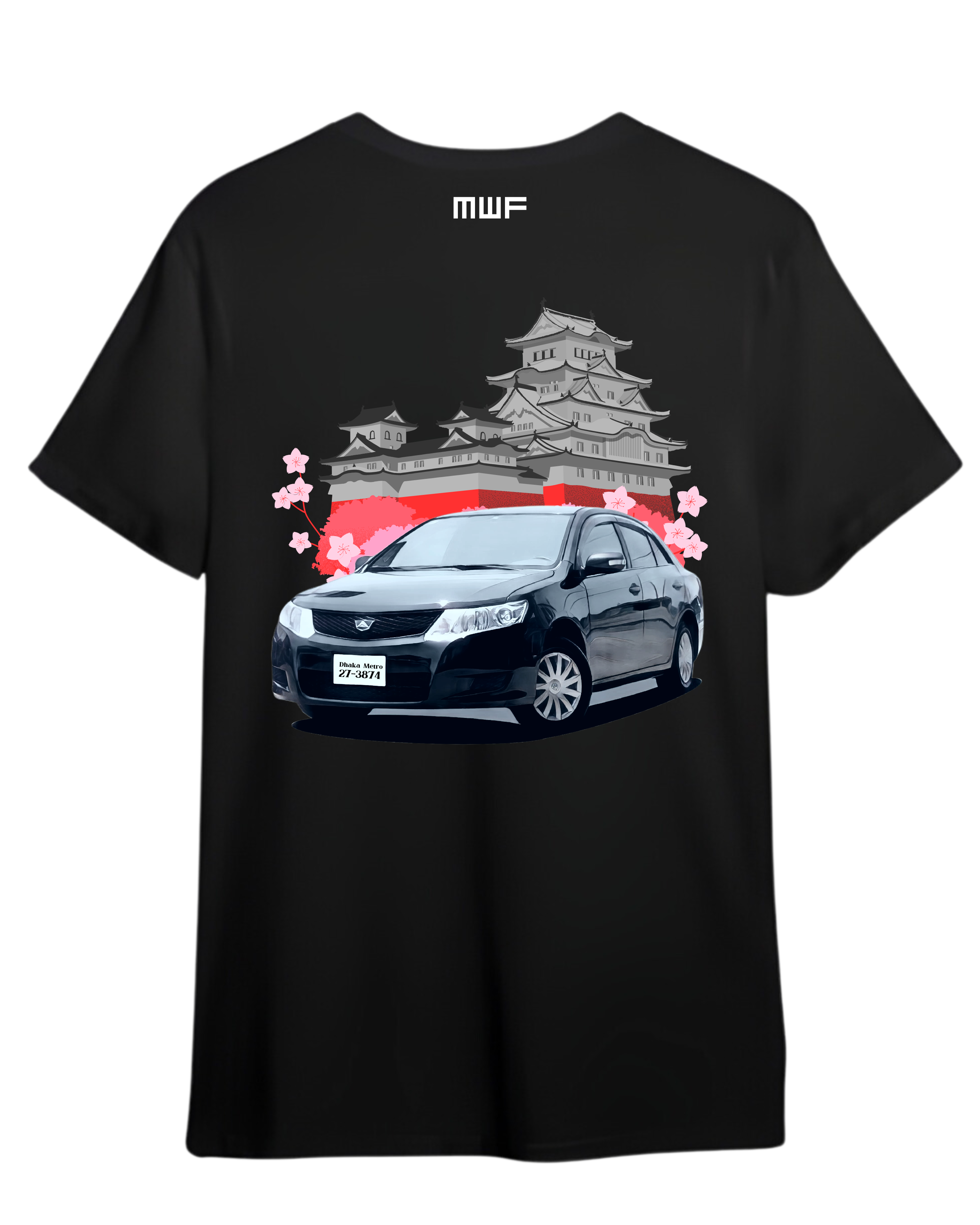 Toyota Allion 2007 Premium T-shirt || Tees_img_2