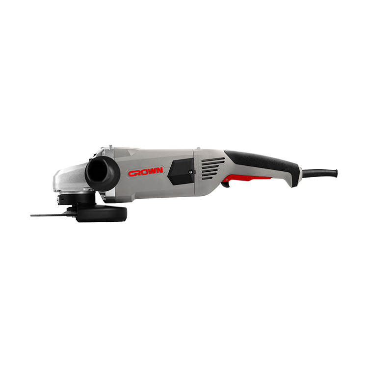 CROWN CT13500 7" Professional Angle Grinder, 2200W, 180mm, Rear switch; CT13500-180_img_1