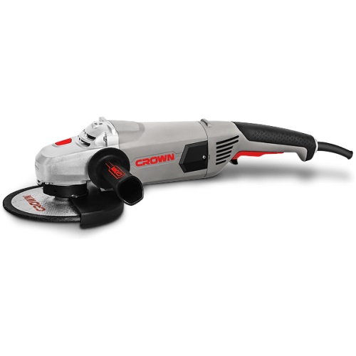 CROWN CT13500 7" Professional Angle Grinder, 2200W, 180mm, Rear switch; CT13500-180_img_4
