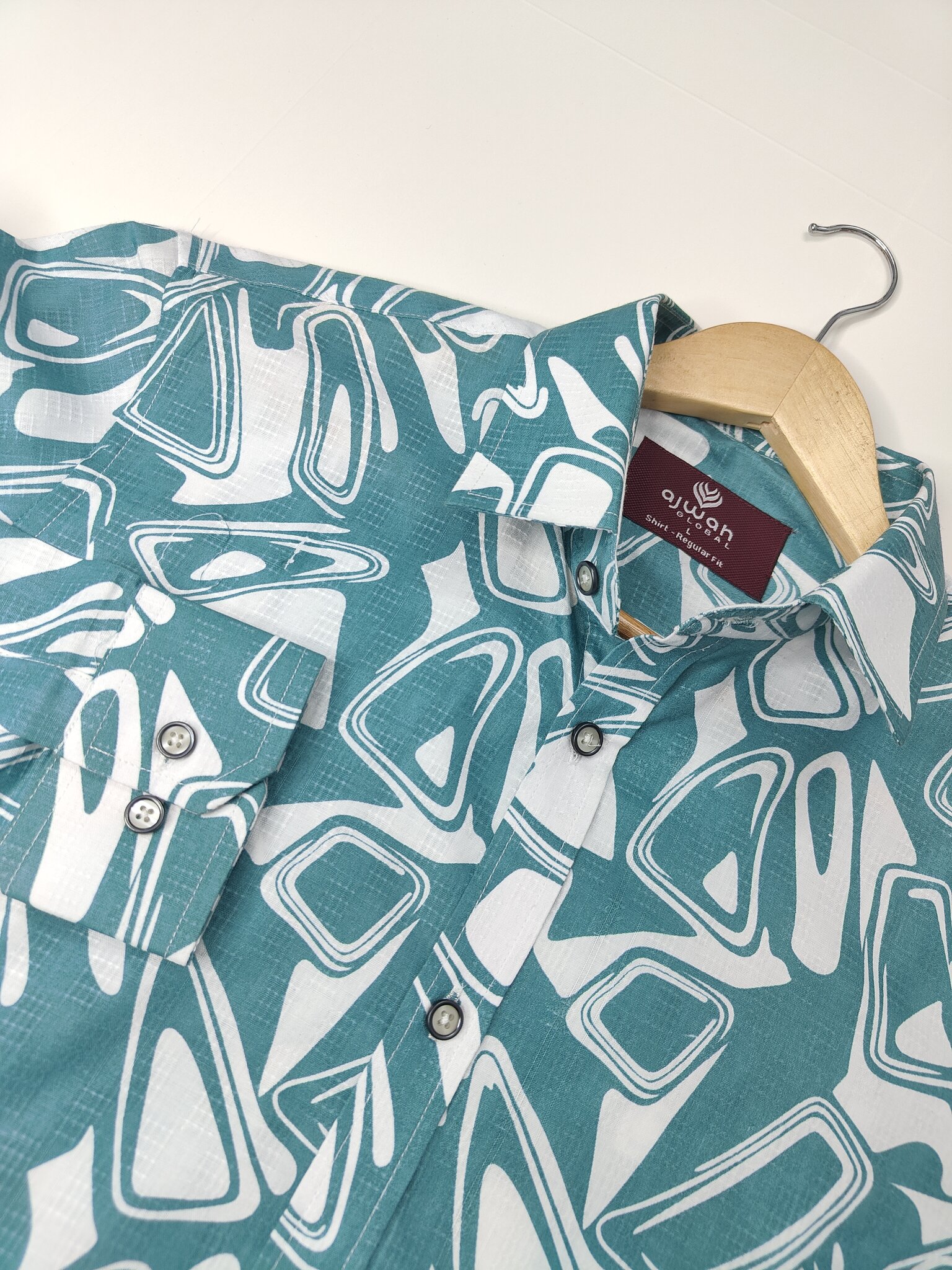 Urban Edge Printed Casual Shirt