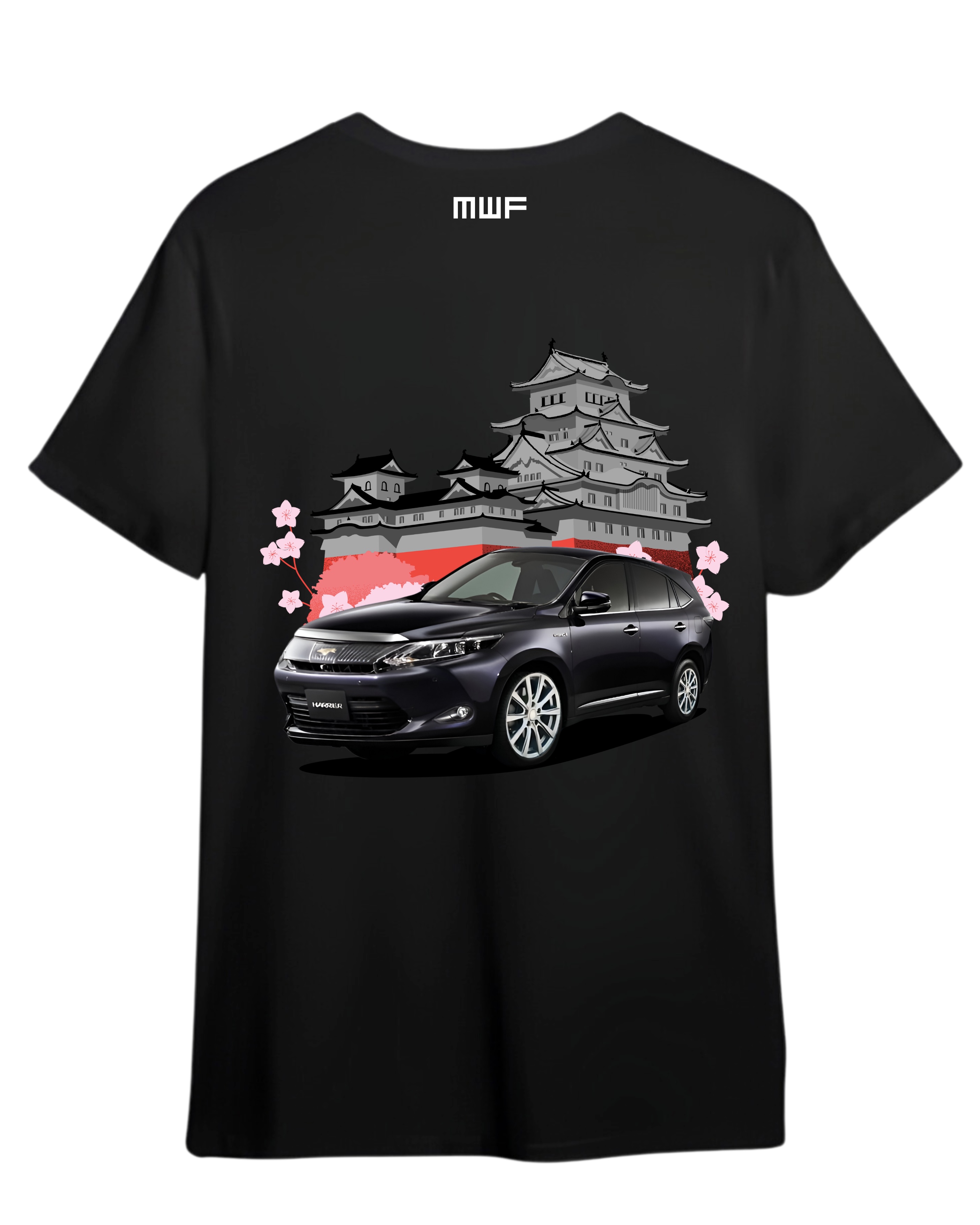 Toyota Harrier 2014 Premium T-shirt || Tees_img_2