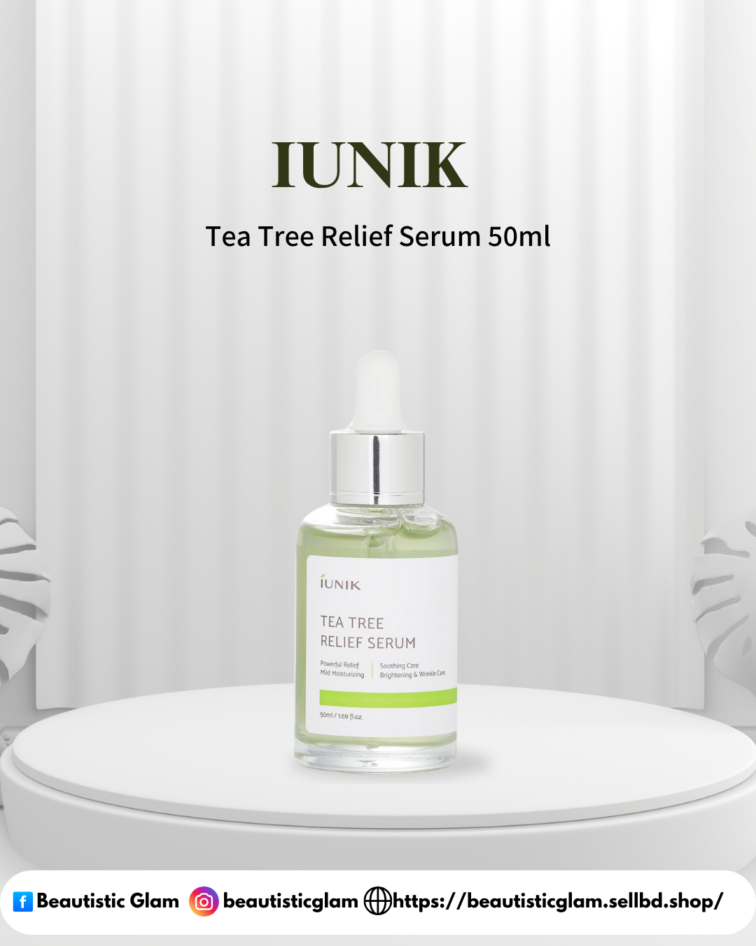 IUNIK Tea Tree Relief Serum 50ml