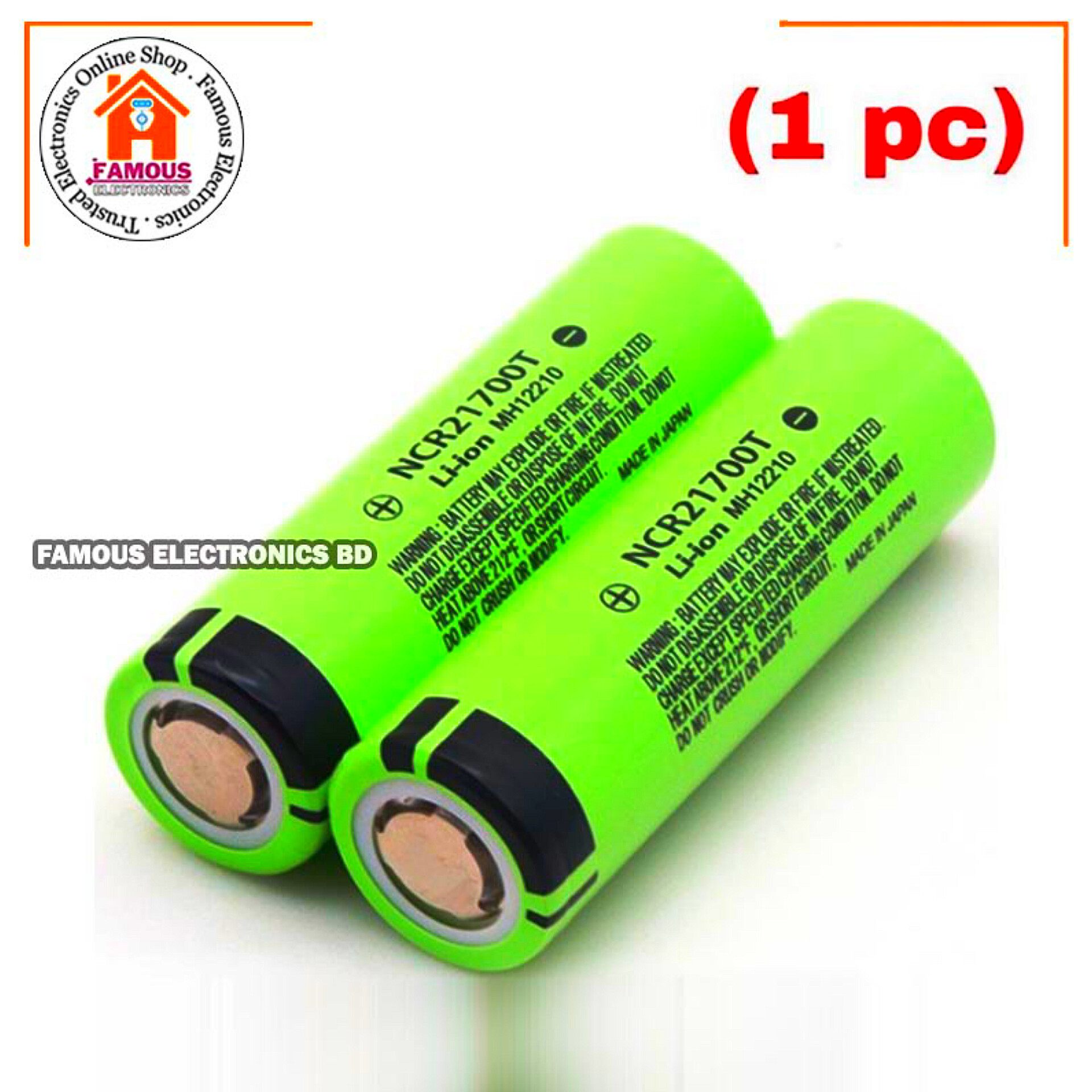 NCR-21700T 5000mAh li-ion battery 25A High Capacity NCR21700T 3.7V Lithium-ion Battery_img_3